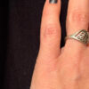 Vintage Soviet ussr sterling silver ring Uk size O