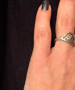 Vintage Soviet ussr sterling silver ring Uk size O