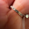 New amber Sterling silver ring Uk size N#110