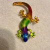 Lizard brooch