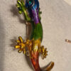 Lizard brooch