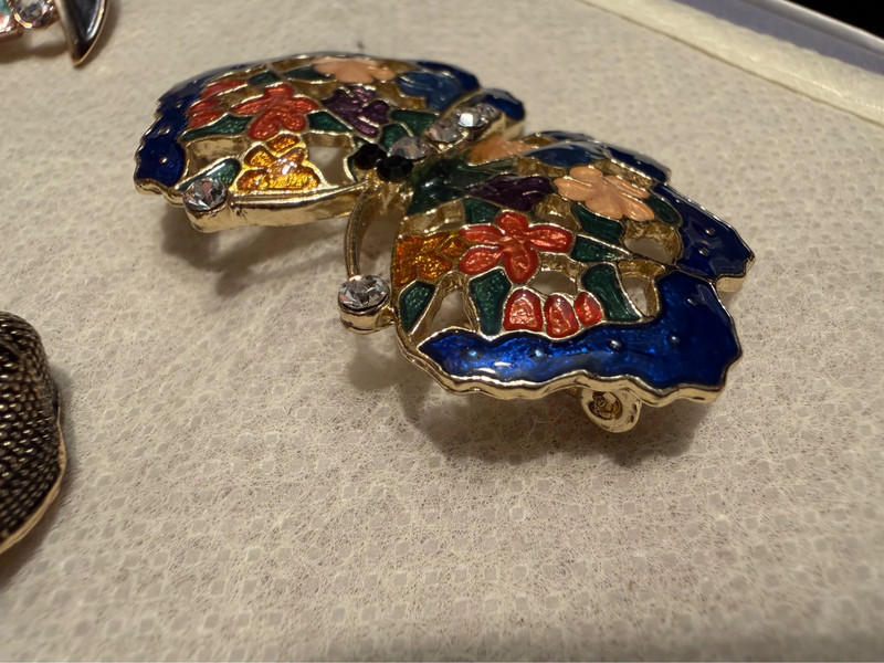 Butterfly brooch