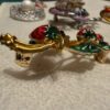 Strawberry brooch