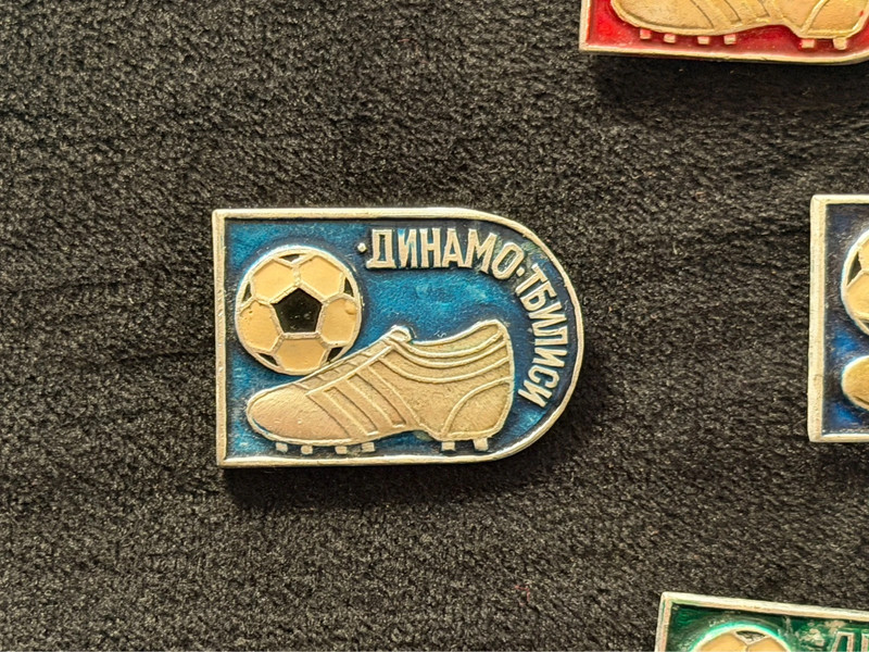 Vintage Soviet Russian Different Football Clubs Badges