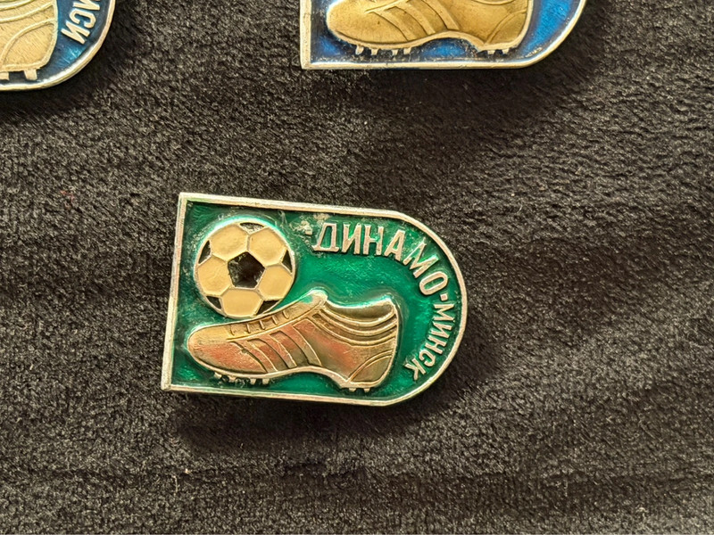 Vintage Soviet Russian Different Football Clubs Badges