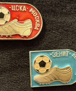 Vintage Soviet Russian Different Football Clubs Badges