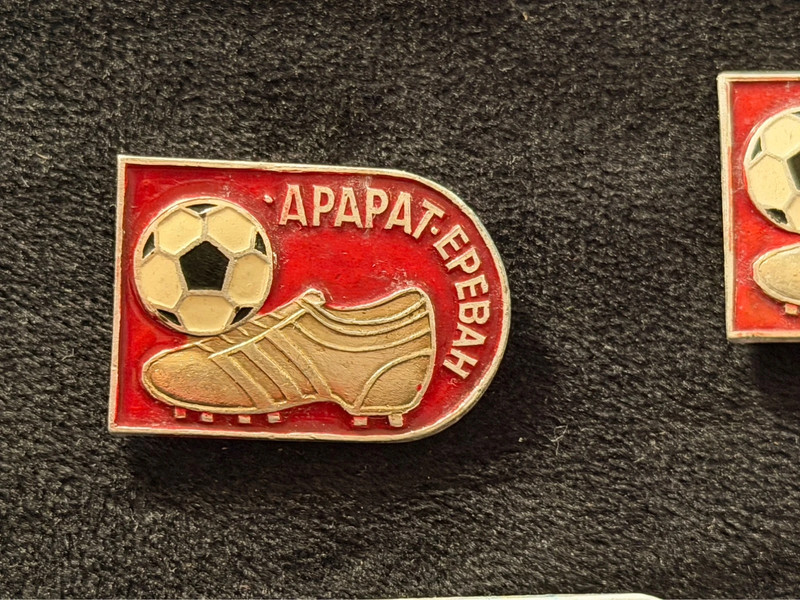 Vintage Soviet Russian Different Football Clubs Badges