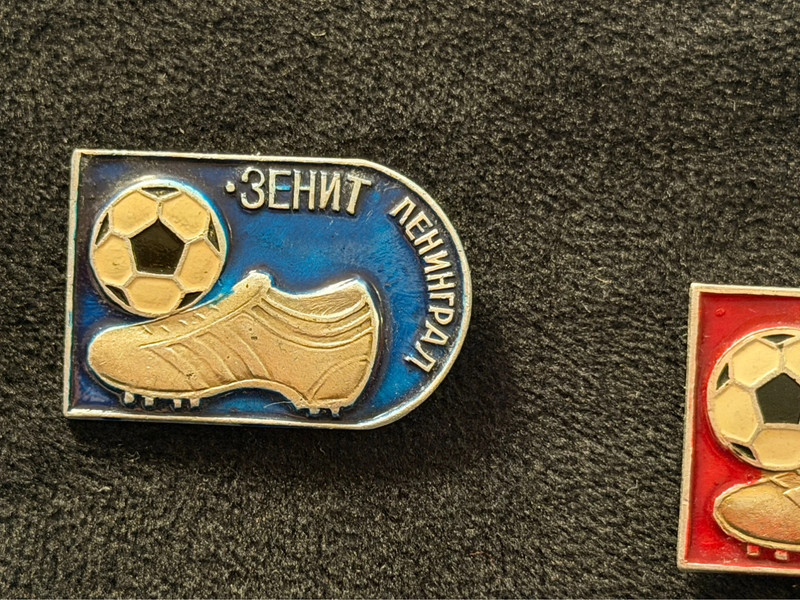 Vintage Soviet Russian Different Football Clubs Badges