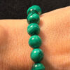 Natural malachite bracelet