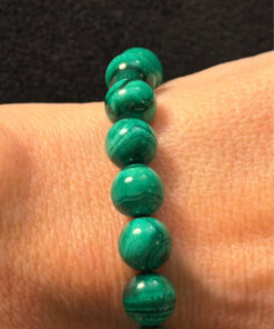 Natural malachite bracelet