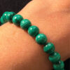 Natural malachite bracelet