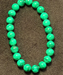Natural malachite bracelet