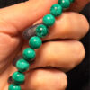 Natural malachite bracelet