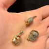 Set of Pendant badge mouse chick sandal