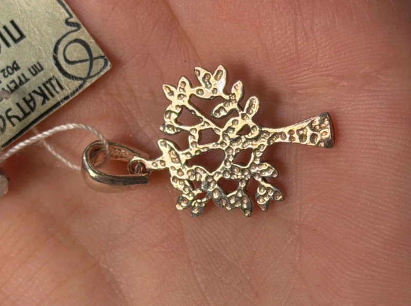 New Sterling silver Pendant tree health