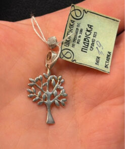 New Sterling silver Pendant tree health