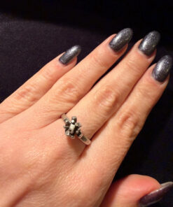 Incredible vintage Sterling silver ring size N1/2