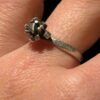 Incredible vintage Sterling silver ring size N1/2