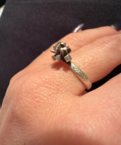 Incredible vintage Sterling silver ring size N1/2