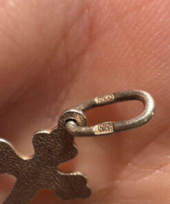Religious sterling silver cross