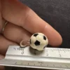 925  Sterling Silver Enamel Football Charm