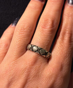 Vintage sterling silver ring Uk size U#48