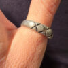 Vintage sterling silver ring Uk size U#48