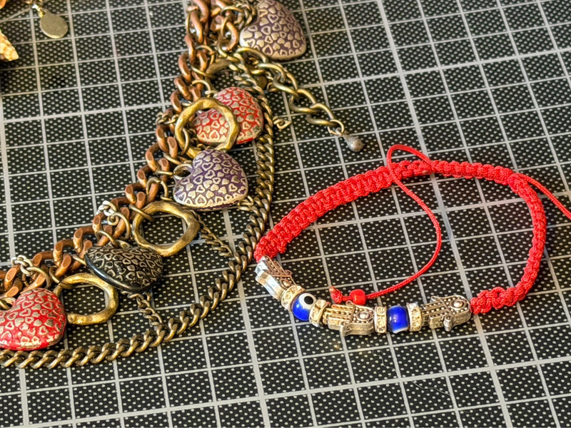 Various bracelets