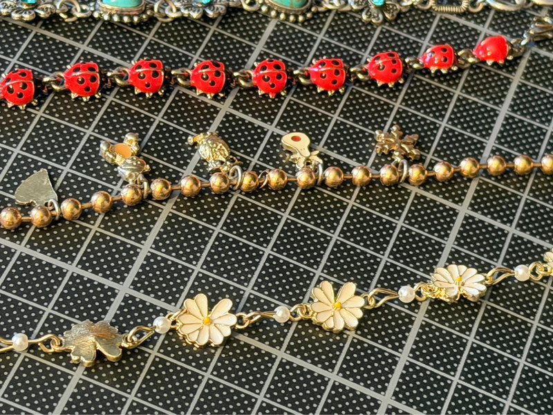Various bracelets