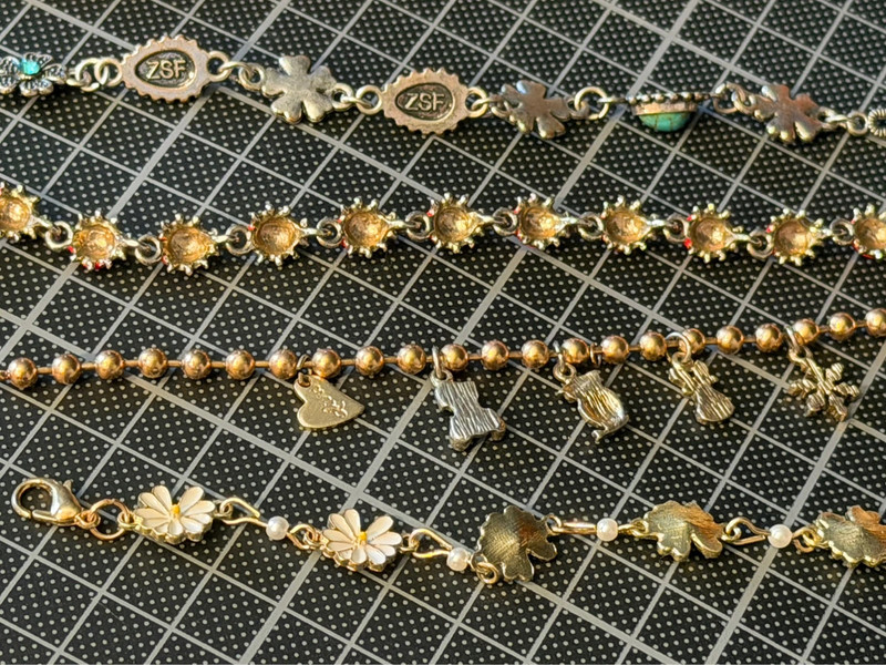 Various bracelets