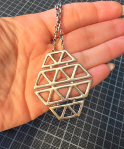 Fantastic 830 Silver Necklaceby G. Dunker, Norway