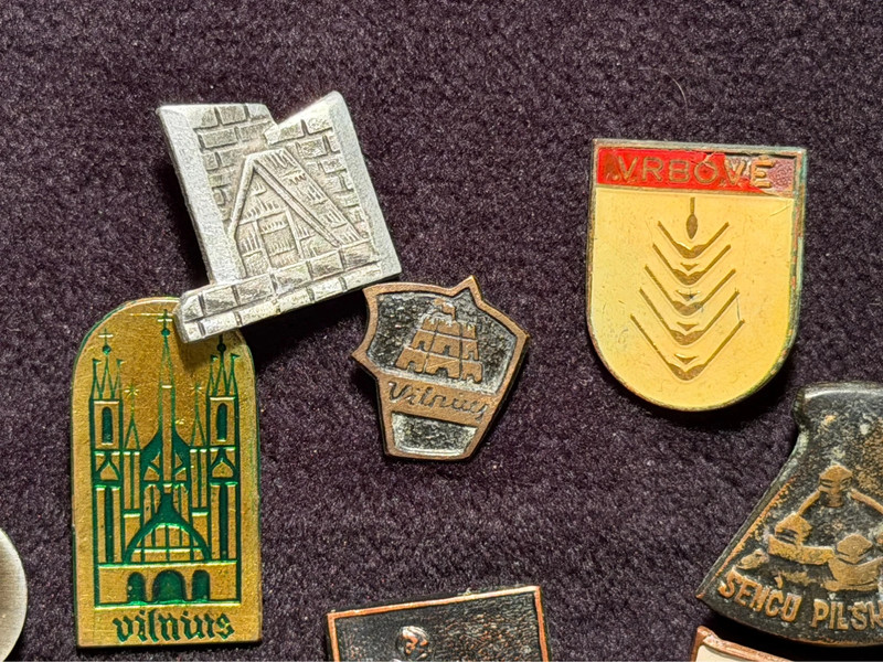 Soviet pins ussr