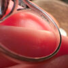 Size L1/2 silver vintage ring with an unknown transparent stone #121