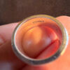 Vintage Sterling silver ring Uk size M Esprit #4