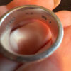 Vintage Sterling silver ring Uk size M Esprit #4