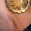 Austrian vintage edelweiss pendant in 800 silver 1930#125
