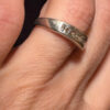 Vintage Fianite Sterling Silver Statement Ring, UK Size L#124