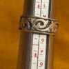 Silver 925 Ring Gothic Viking Design Unisex Silver uk size N#124