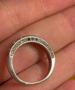 Uk size P sterling silver ring