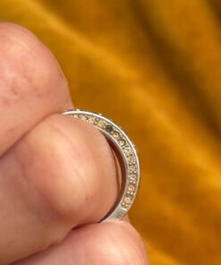 Uk size P sterling silver ring