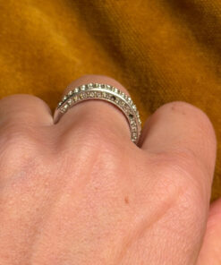 Uk size P sterling silver ring