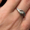Vintage Soviet sterling silver ring Uk size R