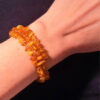 Vintage-Style Amber Bracelet