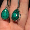 Fashion Malachite Earrings AoJie #130