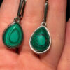 Fashion Malachite Earrings AoJie #130