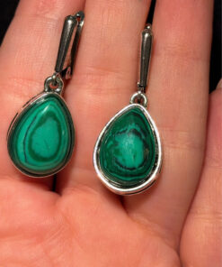 Fashion Malachite Earrings AoJie #130