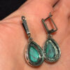 Fashion Malachite Earrings AoJie #130