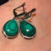 Fashion Malachite Earrings AoJie #130