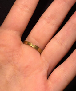 Soviet-era gold-plated ring, size N