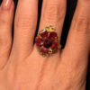 Soviet-era gold-plated ring, size N